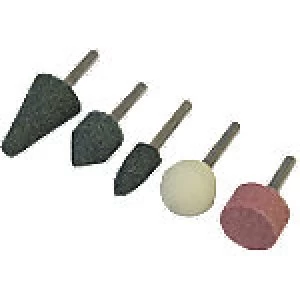 Faithfull Mounted Grinding Stones 12 Packs of 5 Pieces