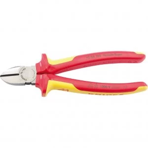 Knipex Insulated Diagonal Side Cutters 180mm