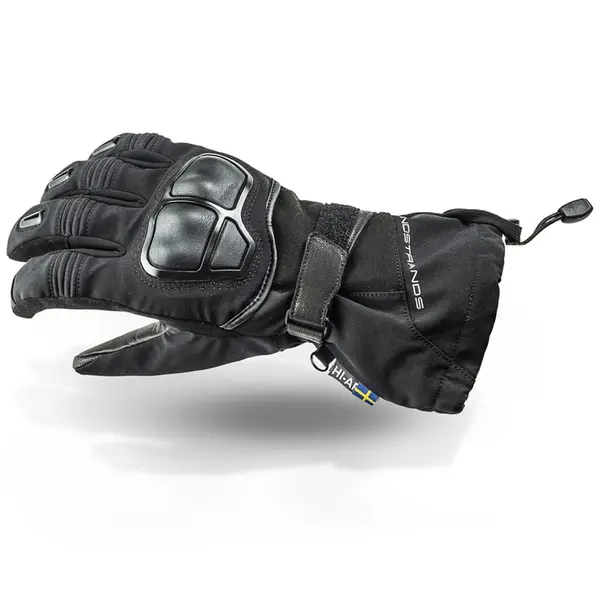 Lindstrands Hede Black Gloves Size 5