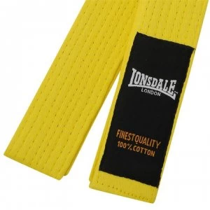 Lonsdale Martial Arts Belt - Yellow