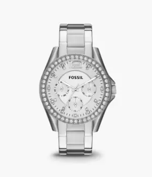 Fossil Women Riley Multifunction Stainless Steel Watch