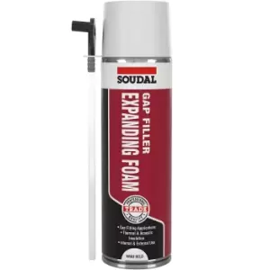 Soudal Trade Gap Filler Expanding Foam Hand Held 500ml