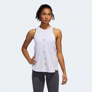 adidas Womens Universe Graphic Tank Top - Purple Tint