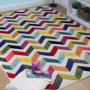 Spectrum Bolero Rug Multi Coloured