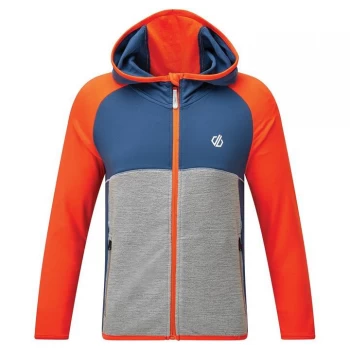 Dare2B Hasty Core Stretch Full Zip Hoodie - BlzOr/DkDenm