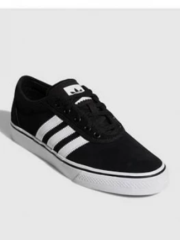 adidas Originals Adi-Ease Trainers - Black/White, Size 8, Men