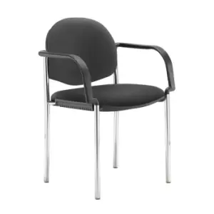 Dams MTO Coda Multi Purpose Stackable Conference Chair with No Arms - Tortuga Or