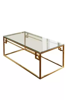 Cesar Gold Plated Coffee Table