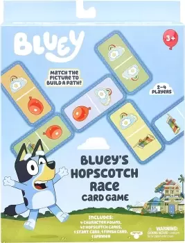 Bluey Bluey's Hopscotch Race Card Game