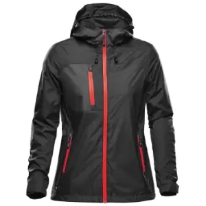 Stormtech Womens/Ladies Olympia Soft Shell Jacket (XL) (Black/Bright Red)