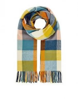 Accessorize Sadie Oversized Check Blanket - Multi