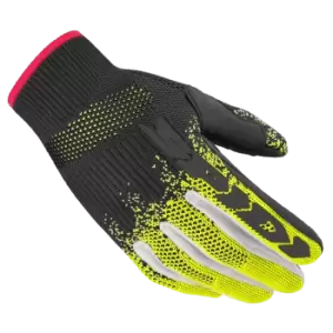 Spidi X-Knit Black Yellow Fluo Motorcycle Gloves L