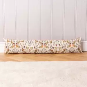 Evans Lichfield Mirrored Robin Sunset Draught Excluder MultiColoured