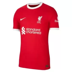 Nike Liverpool Authentic Home Shirt 2023 2024 Adults - Red