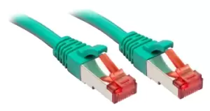 Lindy RJ-45 Cat.6 S/FTP 15m networking cable Green Cat6 S/FTP (S-STP)