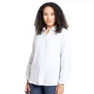 Craghoppers Womens Bralio Long Sleeve Walking Shirt 12 - Bust 36' (91cm)