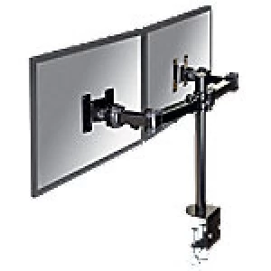 NewStar Monitor Arm Dual Height Adjustable 27" Black