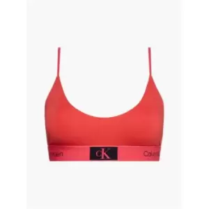 Calvin Klein Lightly Underlined Bralette - Orange