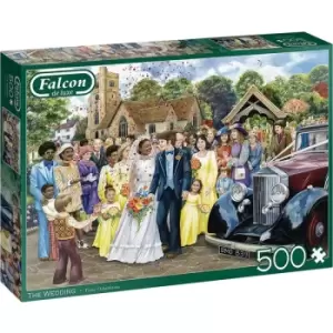 Jumbo Falcon De Luxe The Wedding 500 Piece Jigsaw Puzzle