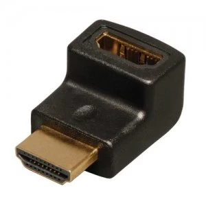 Tripp Lite HDMI Right Angle Up Adapter / Coupler (M/F)