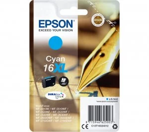 Epson Pen and Crossword 16XL Cyan Ink Cartridge