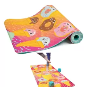 Kid's Printed Yoga Mat - Sweet Tooth