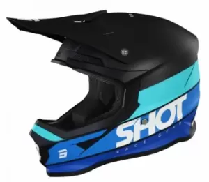 SHOT Furious Story Blue Matt Offroad Helmet S