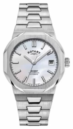 Rotary LB05410/07 Womens Regent Automatic Mother-of-Pearl Watch