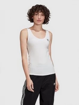 adidas Originals Tank Top - White, Size 20, Women