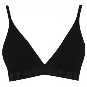 DKNY Seamless Rib Bralette - Black