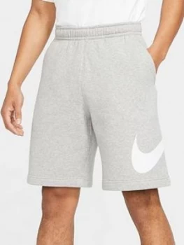 Nike Sportswear Club Swoosh Shorts - Dark Grey