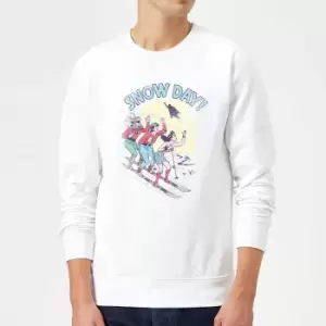 DC Snow Day! Christmas Sweatshirt - White - L