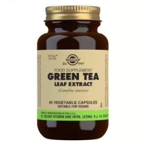 Solgar Green Tea Leaf Extract (60 Vegetable Capsules)