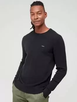 Calvin Klein Structure Sweater - Black, Size S, Men