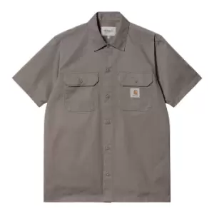 Carhartt Wip S/S Master Shirt, Teide, Male, Shirts, I027580.1CRXX