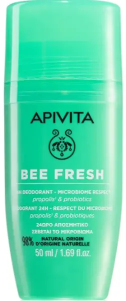 Apivita Bee Fresh Roll On Deodorant 50ml