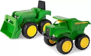 Mini Sandbox Tractor And Dump Truck Set (was 42952