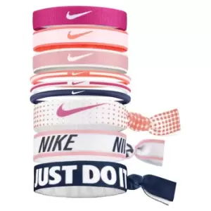 Nike Mixed Hairbands 9 Pack - Pink