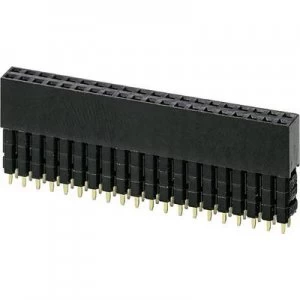 Phoenix Contact PSTD 0,65X0,65/40-2,54 Raspberry Pi receptacle Black Suitable for (single board PCs) Raspberry Pi