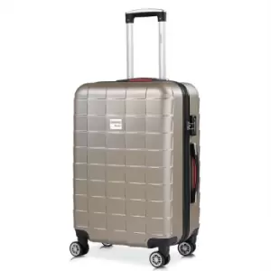 Monzana Exopack Champagne Hard Shell Suitcase