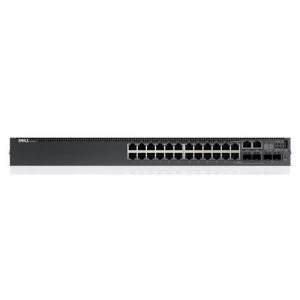 DELL N3024ET-ON L3 Gigabit Ethernet (10/100/1000) Black 1U