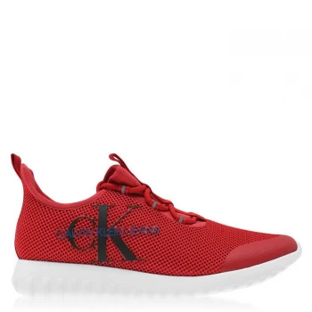 Calvin Klein Jeans Calvin Reiland Slip On Trainers - Racing Red