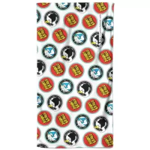 Johnny Bravo Badges Beach Towel