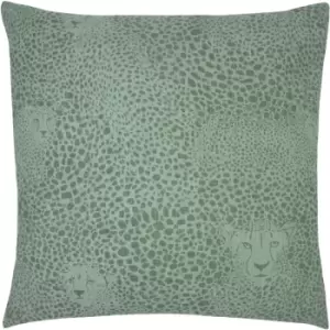 Hidden Cheetah Cushion Sage - Sage - Furn.