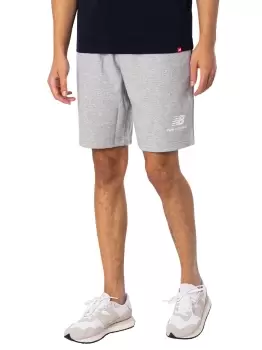 Essentials Stacked Logo French Terry Sweat Shorts