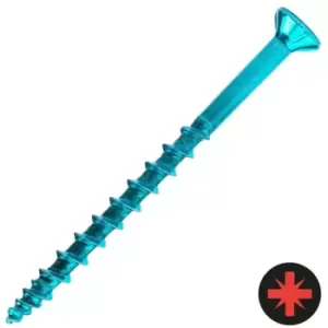 Tite Fix - Floor-Tite 4.2 x 45mm Flooring Screw Blue Net-Coat - Box of 200 - Blue