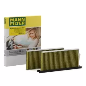 MANN-FILTER Pollen filter MERCEDES-BENZ,OPEL,RENAULT FP 2418-2 4158351100,4158351300,A4158351100 A4158351300,2789100Q0D,2789100Q0F,4419683,95525119