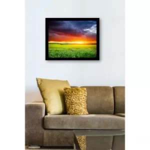 SC1271 Multicolor Decorative Framed MDF Painting