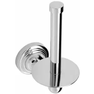 Showerdrape - Wall Mounted Chrome Fidelity Spare Toilet Roll Holder - Chrome