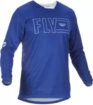 Fly Racing Kinetic Fuel Motocross Jersey, blue, Size S, blue, Size S